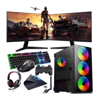 Rogame RKT660526 Harici GeForce RTX 3060 Intel Core i3 13100F 16 GB Ram 1 TB HDD + 240 GB SSD Tower FreeDos 24 inç Monitörlü Masaüstü Oyuncu Bilgisayarı