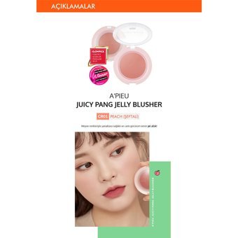 Missha A'Pıeu Juicy-Pang Rd01 Kadife Jel Allık