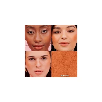 Benefit Cosmetics Butterfly Wanderful World Golden Orange Mat Toz Allık