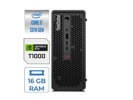 Lenovo WS P3 Ultra Sff 30HA000QTX19 Harici Quadro T1000 Intel Core i7 13700K 16 GB Ram DDR5 2 TB HDD + 1 TB SSD Tower Windows 11 Pro Masaüstü Oyuncu Bilgisayarı