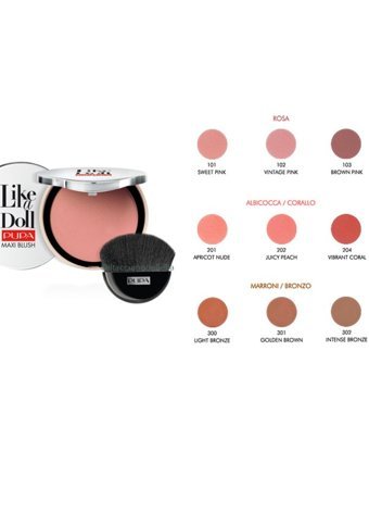 Pupa Like A Doll Maxi No:201 Kadife Toz Allık