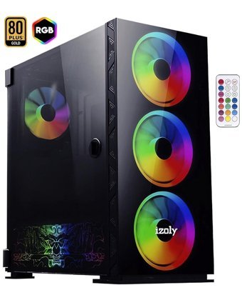 Izoly Silvanus Harici GeForce RTX 4060 Tİ Intel Core i5 12400F 16 GB Ram 512 GB SSD Tower FreeDos Masaüstü Oyuncu Bilgisayarı