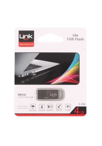 Linktech L104 USB 2.0 Usb Type-A 4 GB Flash Bellek Siyah