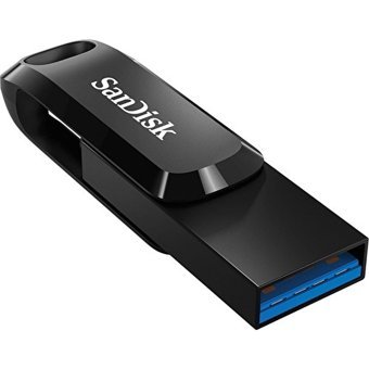 Sandisk Ultra Dual Drive Go Sdddc3-128G-G46 Çift Taraflı USB 3.1 Usb Type-C 128 GB Flash Bellek Siyah