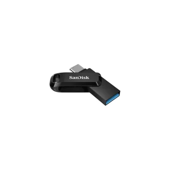 Sandisk Ultra Dual Drive Go Sdddc3-128G-G46 Çift Taraflı USB 3.1 Usb Type-C 128 GB Flash Bellek Siyah