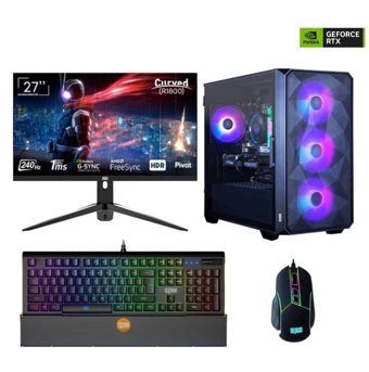 Dragos DRX5249 Harici GeForce RTX 4060 AMD Ryzen 5 5600 16 GB Ram 512 GB SSD Tower FreeDos 27 inç Monitörlü Masaüstü Oyuncu Bilgisayarı