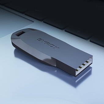 Syrox BL8 Bold Design USB 2.0 Usb Type-A 8 GB Flash Bellek Gümüş