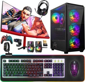 Turbox TX5032 Harici GeForce GTX 750 Tİ Intel Core i5 9400F 16 GB Ram GDDR5 1 TB SSD Tower FreeDos 27 inç Monitörlü Masaüstü Oyuncu Bilgisayarı