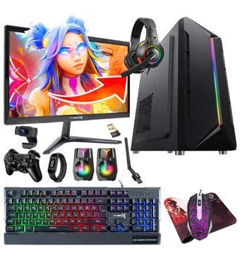 Turbox TX5356 Dahili Intel HD Graphics 4600 Intel Core i5 4440 8 GB Ram 256 GB SSD Tower FreeDos 19.5 inç Monitörlü Masaüstü Oyuncu Bilgisayarı