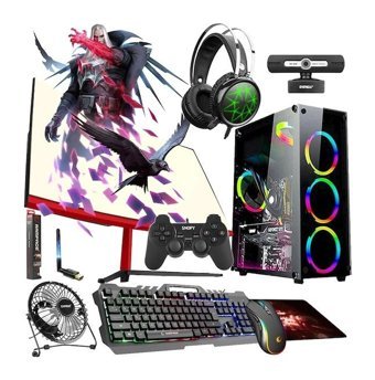 Zeiron RX80 Harici Radeon RX 550 Intel Core i5 3470 16 GB Ram 1 TB HDD + 240 GB SSD Tower FreeDos 23.8 inç Monitörlü Masaüstü Oyuncu Bilgisayarı