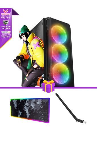 Ramtech Extreme X30 Harici Radeon RX 580 Intel Core i7 5820K 64 GB Ram 960 GB SSD Tower FreeDos Masaüstü Oyuncu Bilgisayarı