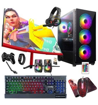 Turbox TX5286 Harici GeForce GT 740 Intel Core i5 9400F 16 GB Ram GDDR5 512 GB SSD Tower FreeDos 27 inç Monitörlü Masaüstü Oyuncu Bilgisayarı