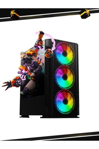 Ramtech BF580 Harici Radeon RX 580 Intel Core i7 2600 16 GB Ram 1 TB SSD Tower FreeDos Masaüstü Oyuncu Bilgisayarı