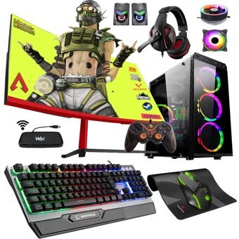 Zeiron AMX15 Harici Radeon RX 550 AMD Ryzen 5 3600 8 GB Ram 1 TB HDD + 120 GB SSD Tower FreeDos Masaüstü Oyuncu Bilgisayarı