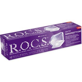 Rocs Aktif Magnezyum Florürsüz Diş Macunu