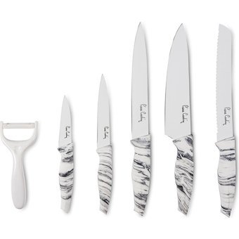 Pierre Cardin Pluto Bıçak Set 6 Lı Marble - Beyaz