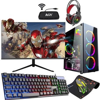 Zeiron SX85 Harici GeForce GT 730 Intel Core i7 860 8 GB Ram 500 GB HDD + 240 GB SSD Tower FreeDos 23.8 inç Monitörlü Masaüstü Oyuncu Bilgisayarı