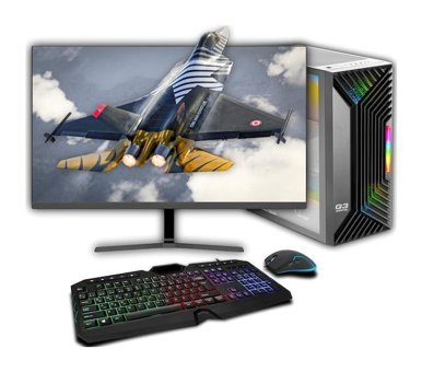 Avantron GMX7819 Harici GeForce RTX 4060 Tİ AMD Ryzen 7 5800X 16 GB Ram 512 GB SSD Tower FreeDos 27 inç Monitörlü Masaüstü Oyuncu Bilgisayarı