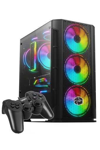 Zeiron Expo X80 Harici Radeon RX 550 Intel Core i5 9400F 16 GB Ram 512 GB SSD Tower FreeDos Masaüstü Oyuncu Bilgisayarı