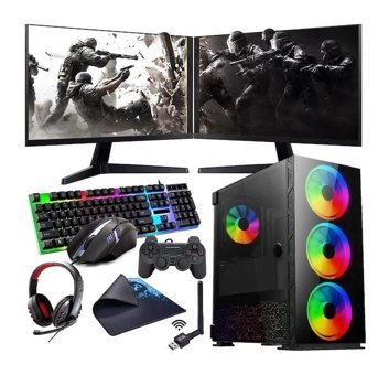 Rogame RKT660530 Harici GeForce RTX 3060 Intel Core i3 13100F 16 GB Ram 1 TB SSD Tower FreeDos 24 inç Monitörlü Masaüstü Oyuncu Bilgisayarı