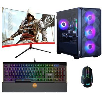 Dragos DRX5301 Harici GeForce GTX 1660 Tİ Intel Core i5 11400F 16 GB Ram 512 GB SSD Tower FreeDos 27 inç Monitörlü Masaüstü Oyuncu Bilgisayarı
