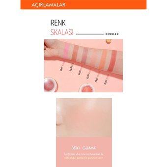 Missha A'Pıeu Juicy-Pang Be01 Kadife Jel Allık