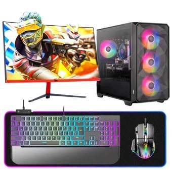 Dragos Goat Harici Radeon RX 6700 XT Intel Core i5 13400F 32 GB Ram 1 TB SSD Tower FreeDos 23.6 inç Monitörlü Masaüstü Oyuncu Bilgisayarı