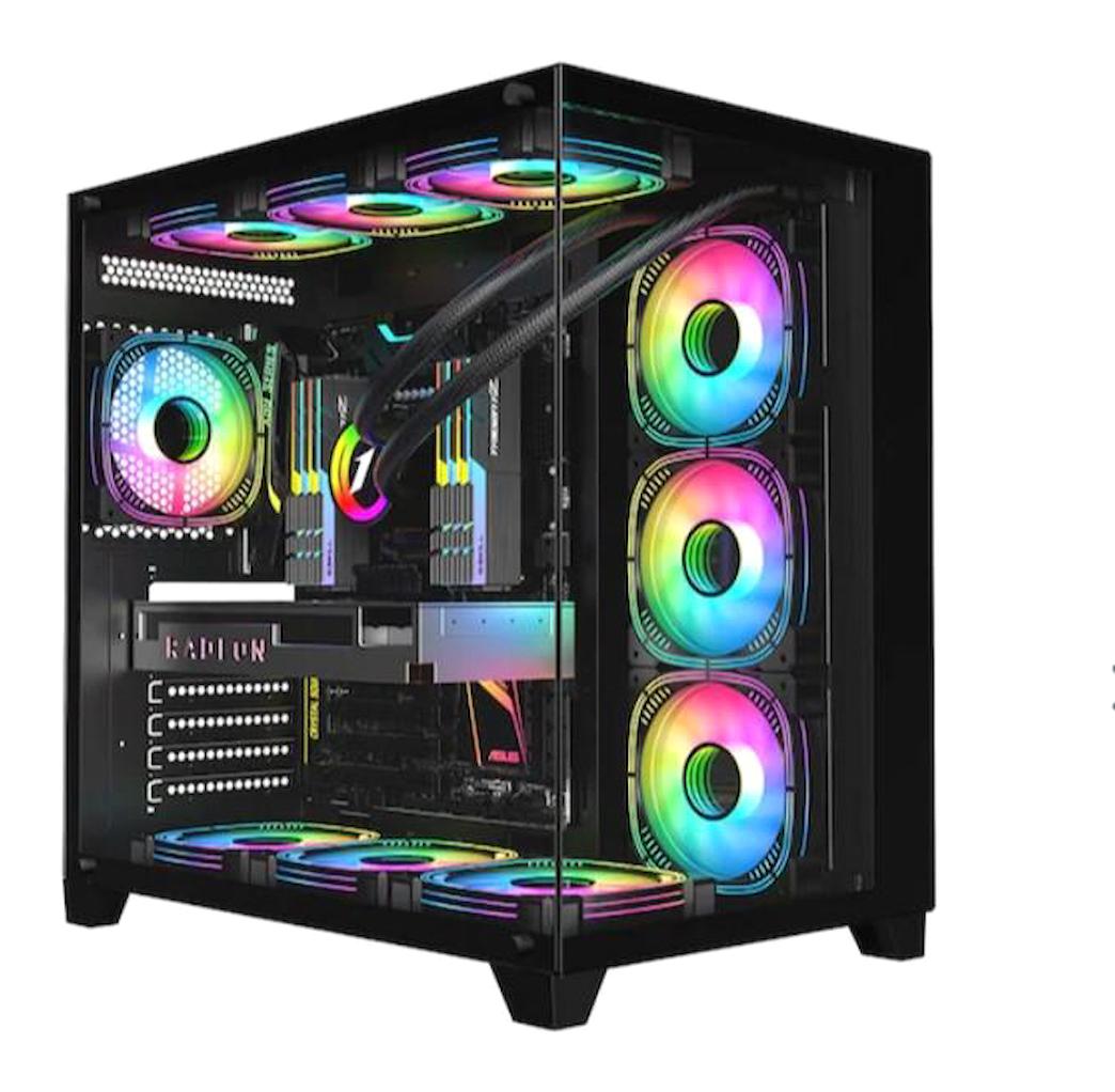 Dfs Gaming Revenge Shaco Harici GeForce RTX 4060 AMD Ryzen 5 5600X 16 GB Ram DDR4 500 GB SSD Tower FreeDos Masaüstü Oyuncu Bilgisayarı