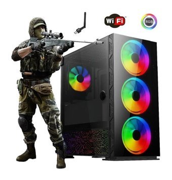 Rogame RKT660253 Harici GeForce GTX 1660 Super Intel Core i3 10100F 16 GB Ram 1 TB HDD + 240 GB SSD Tower FreeDos Masaüstü Oyuncu Bilgisayarı