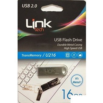 Linktech U216 Çift Taraflı USB 2.0 Usb Type-C 16 GB Flash Bellek Gri