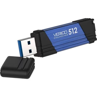 Verico Evolution Mkıı USB 3.1 Usb Type-A 512 GB Flash Bellek Siyah Mavi