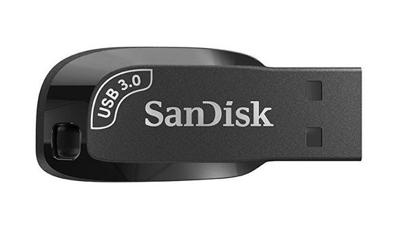 Sandisk Ultra Shift Sdcz410-032G-G46 USB 3.0 Usb Type-A 32 GB Flash Bellek Siyah