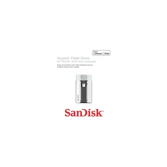 Sandisk IXpand Sdsdıx-016G-G57 Çift Taraflı USB 3.0 Lightning 16 GB Flash Bellek Gri