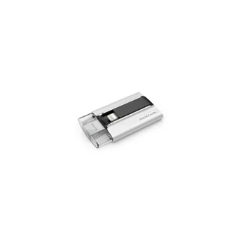 Sandisk IXpand Sdsdıx-016G-G57 Çift Taraflı USB 3.0 Lightning 16 GB Flash Bellek Gri
