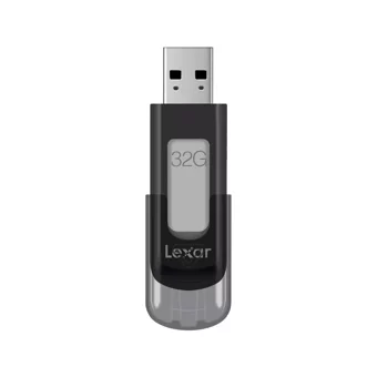 Lexar Jumpdrive V100 USB 3.0 Usb Type-A 32 GB Flash Bellek Siyah