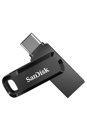 Sandisk Ultra Dual Drive Sdddc3-064G-G46 Çift Taraflı USB 3.1 Usb Type-C 64G B Flash Bellek Gri