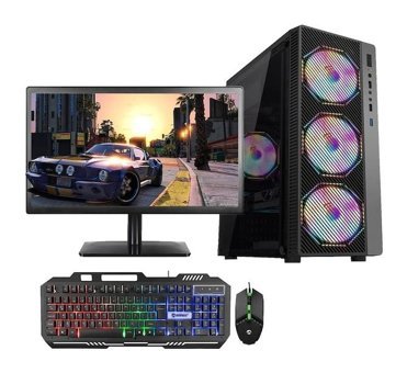 Rogame Rotech Ruix Rainbow Dahili Intel UHD Graphics 630 Intel Core i3 10100 16 GB Ram 1 TB HDD + 240 GB SSD Tower FreeDos 21.5 inç Monitörlü Masaüstü Oyuncu Bilgisayarı