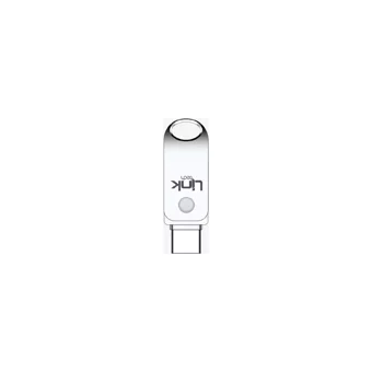 Linktech C216 Premium Dual Mini Çift Taraflı USB 3.0 Usb Type-C 16 GB Flash Bellek Gümüş