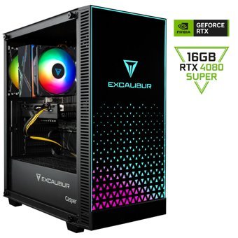 Casper Excalibur E65Z.127F-DF80X-0HG Harici GeForce RTX 4080 Super Intel Core i7 12700F 32 GB Ram 1 TB SSD Tower FreeDos Masaüstü Oyuncu Bilgisayarı