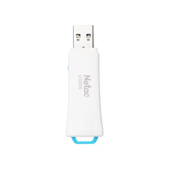 Netac U335S USB 3.0 Usb Type-A 128 GB Flash Bellek Beyaz