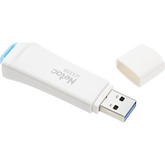Netac U335S USB 3.0 Usb Type-A 128 GB Flash Bellek Beyaz