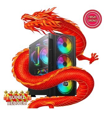 Biggamex NX11 Harici GeForce GTX 1050 Tİ Intel Core i5 3470 16 GB Ram 512 GB SSD Tower FreeDos Masaüstü Oyuncu Bilgisayarı