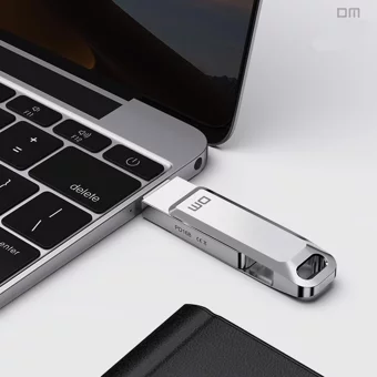 DM PD0168 USB 3.1 Usb Type-C 256 GB Flash Bellek Gri