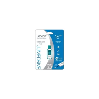 Lexar Jumpdrive S23 USB 3.0 Usb Type-A 16 GB Flash Bellek Gri 5 Adet