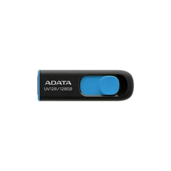 Adata AUV128 USB 3.2 Usb Type-A 128 GB Flash Bellek Mavi Siyah