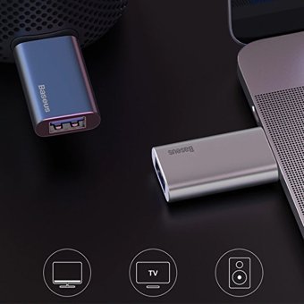 Baseus Enjoy Music U Acup-C0A Mini USB 3.0 Usb Type-A 64 GB Flash Bellek Gümüş