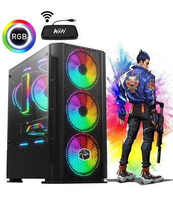 Gamepage XF60 Harici GeForce GTX 1050 Tİ Intel Core i5 10400F 32 GB Ram DDR4 512 GB SSD Tower FreeDos Masaüstü Oyuncu Bilgisayarı