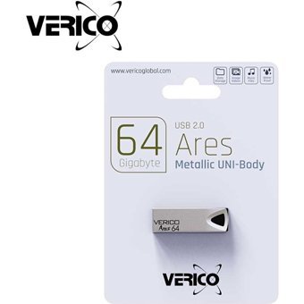 Verico Ares USB 2.0 Usb Type-A 64 GB Flash Bellek Gümüş