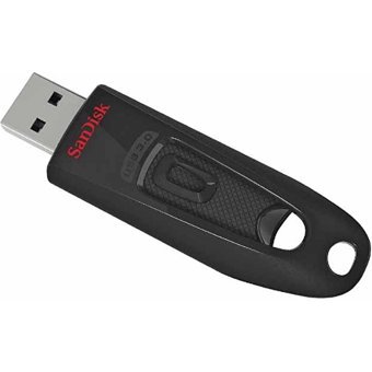 Sandisk Ultra Sdcz48-256G-U46 Şifreli USB 3.0 Usb Type-A 256 GB Flash Bellek Siyah