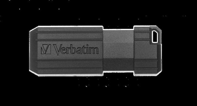 Verbatim Pinstripe Şifreli USB 2.0 Usb Type-A 64 GB Flash Bellek Siyah